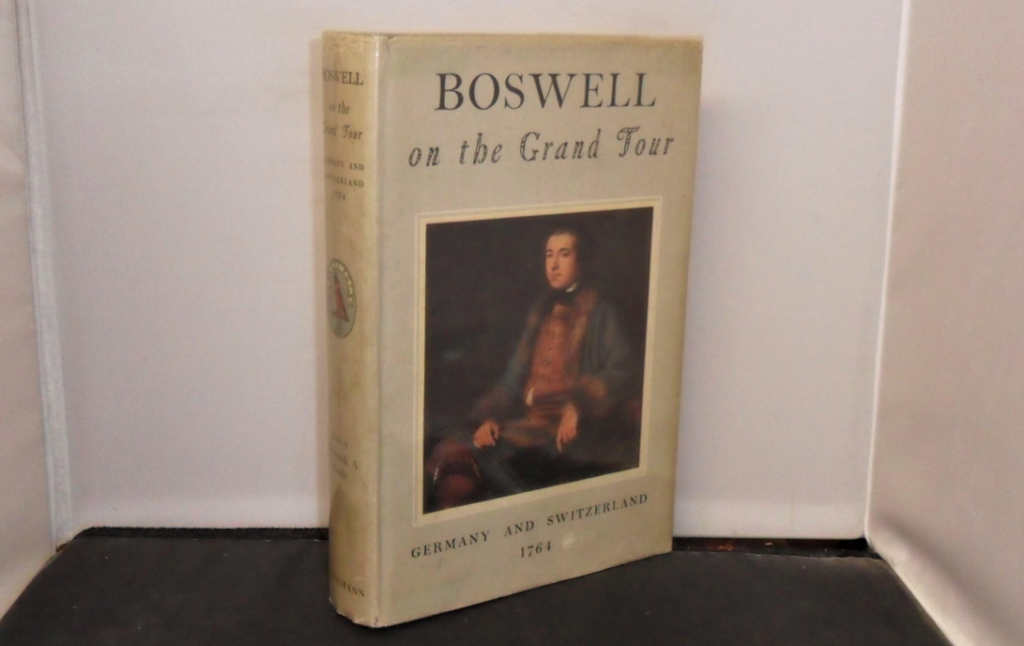 Grand Tour of Europe in 1764 by James Boswell